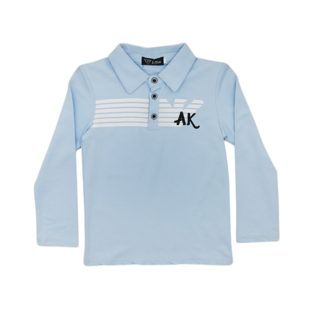 BOYS L/S POLO SHIRT IR 770-1 MW-21 5-6 YEAR