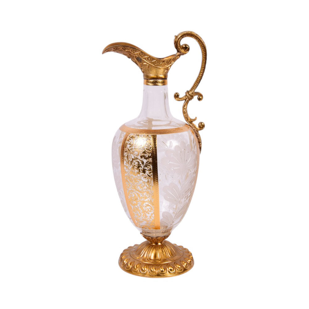 VASE CRYSTAL BRASS IR XT-101 JSB20-20