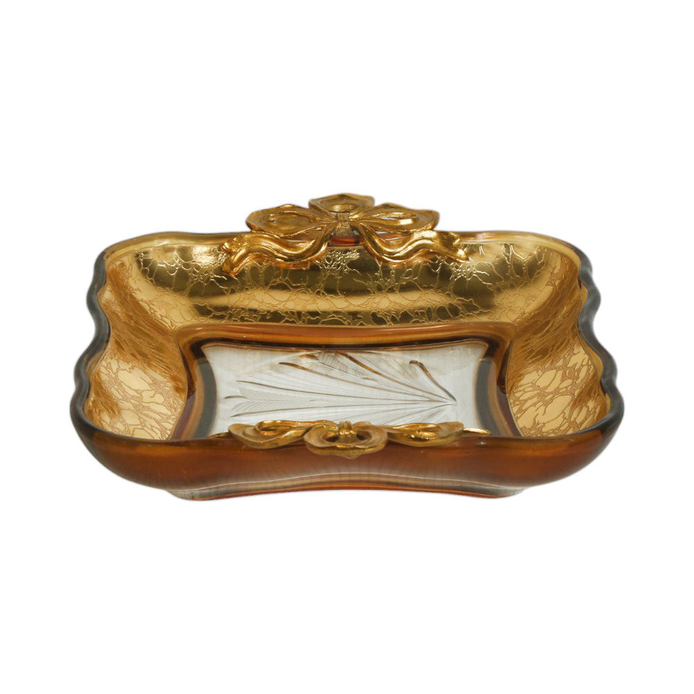 DISH CRYSTAL BRASS IR EP5011-1 JSA05-A19