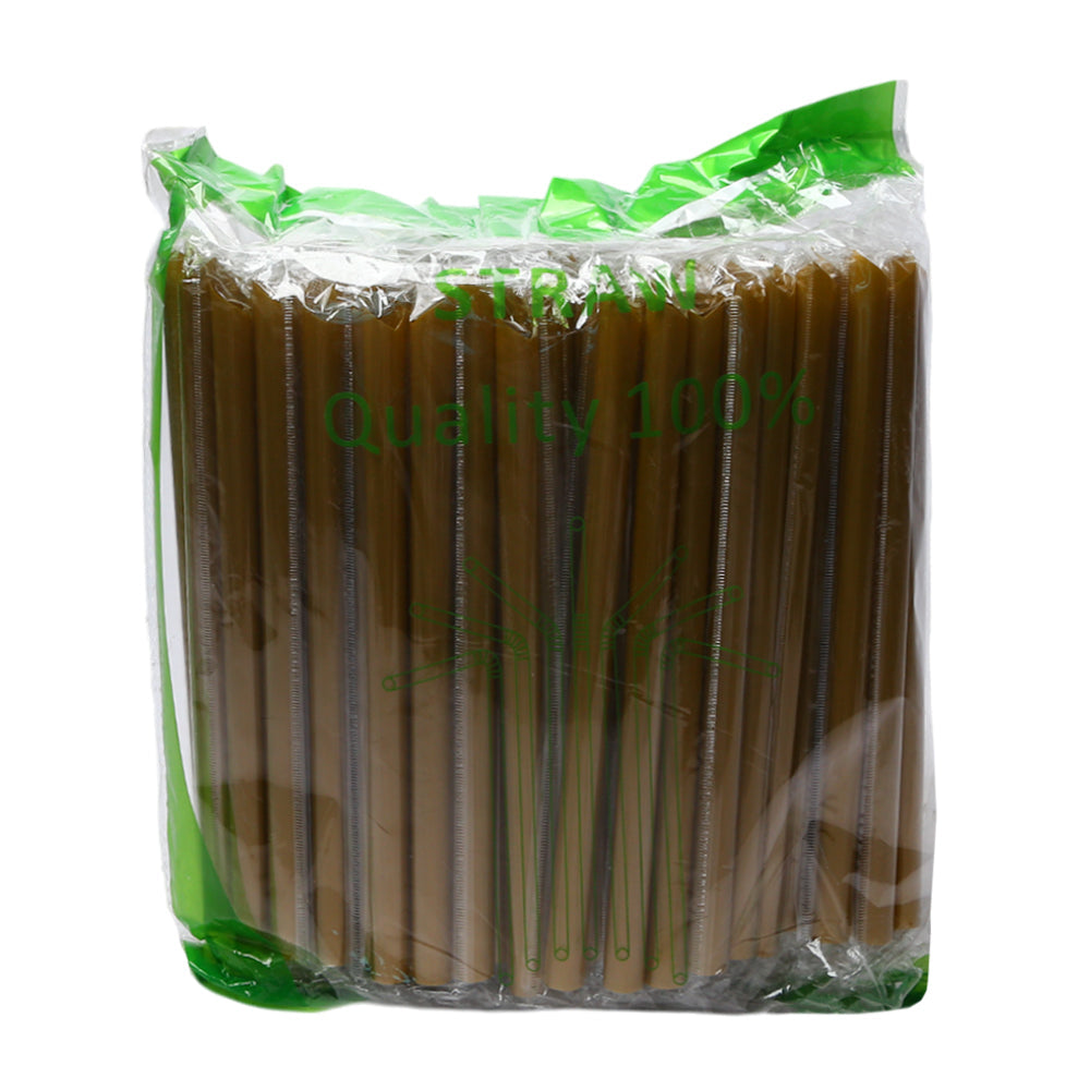 FANCY PLASTIC STRAW 100PC PACK IR JF008 N44-45
