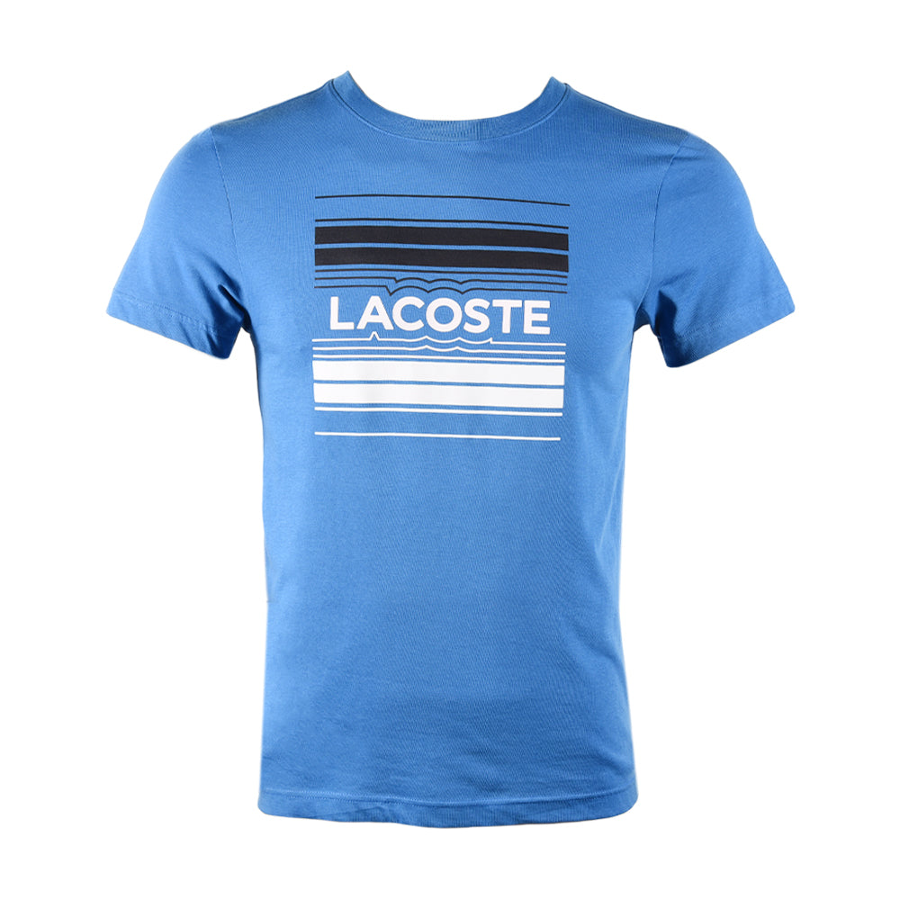 LAC MEN S/S R-N T-SHIRT TH0851 HN8 BLU S (IR)