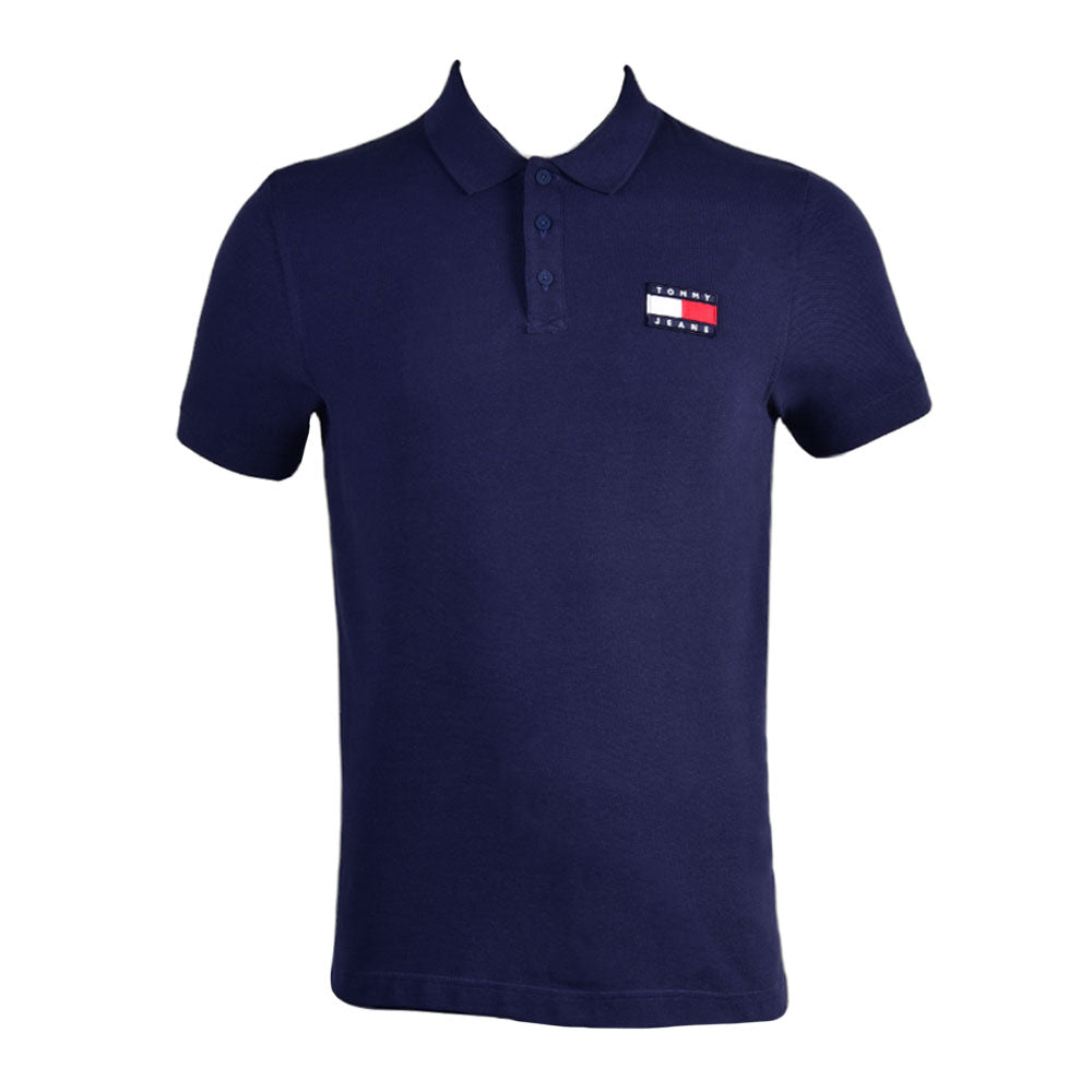 TH MEN S/S POLO 78J6341-410 NVY M (IR)