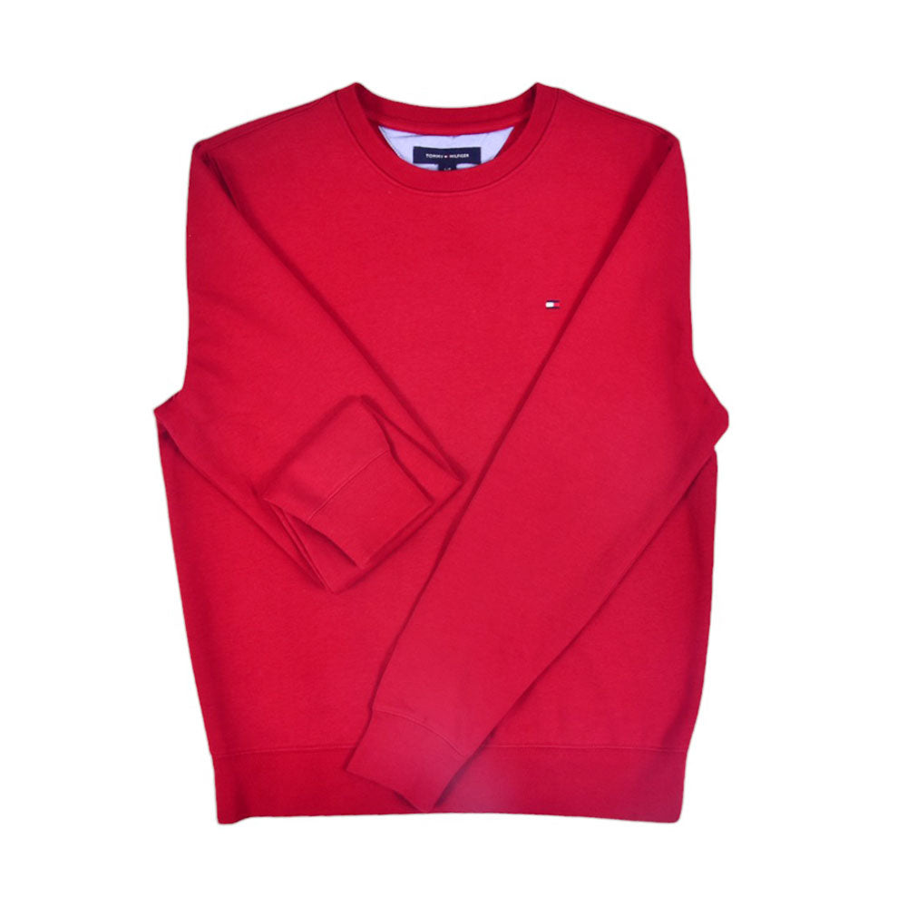 TH MEN L/S SWEAT SHIRT 78J7081-610 MRN S (IR)