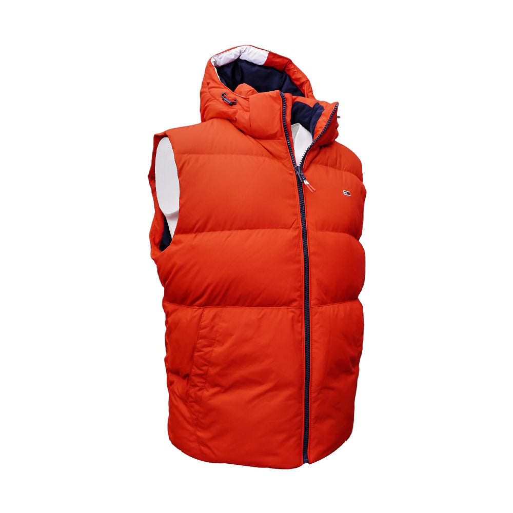 TH MEN S/L PUFFER JACKET 78J6167-600 RED M (IR)