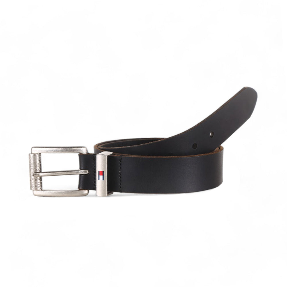 TH MEN BELT-11TL02XZ50 BLK (IR) 32