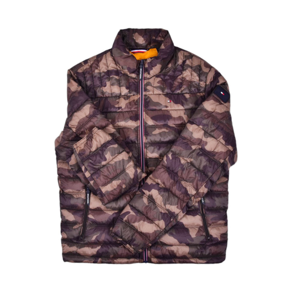 TH MEN L/S PUFFER JACKET 150AN796 CAMO M (IR)