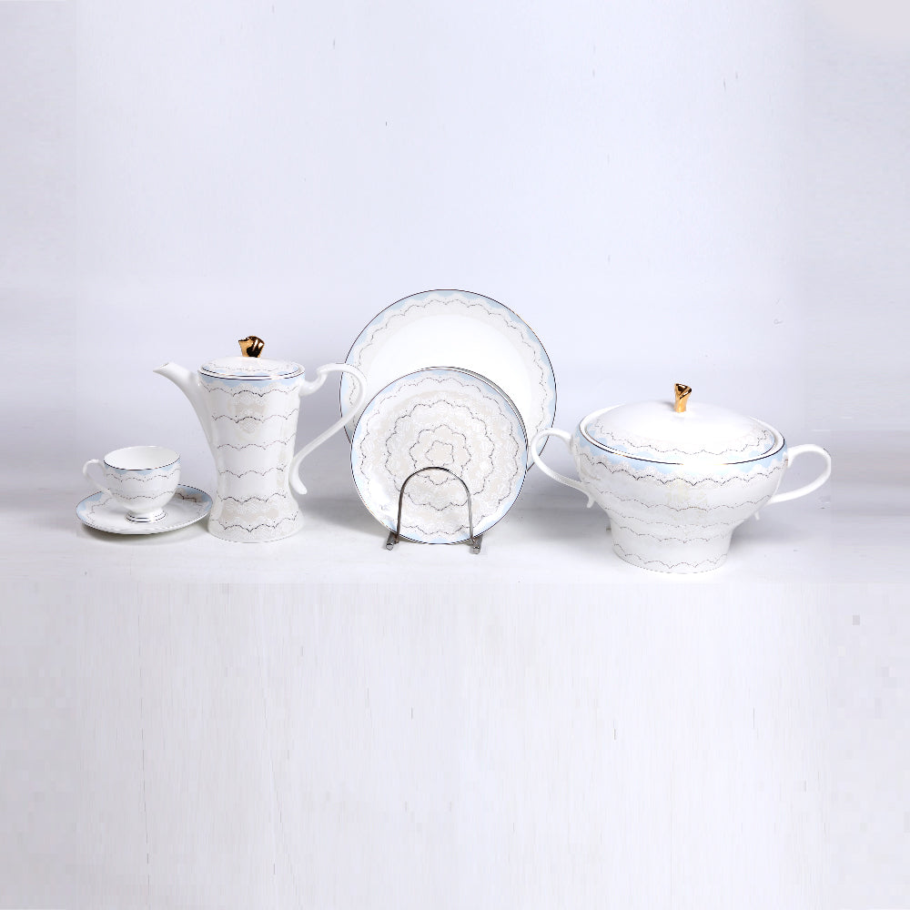 DINNER SET BONE CHINA 61PC TFQ001KF