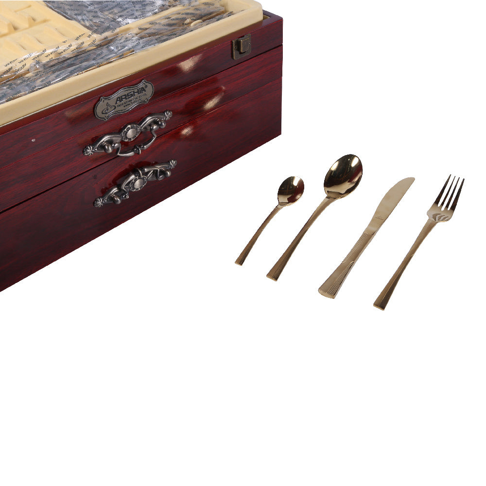CUTLERY SET 128PC ARSHIA TM50GGS2798