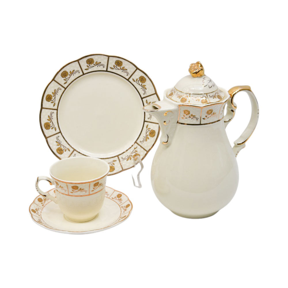 TEA SET ROYAL BISTRO 24 PCS J1817-19H