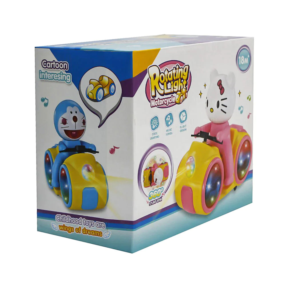 2107-2D HELLO KITTY STUNT BIKE B/O IR (3+ YEAR)