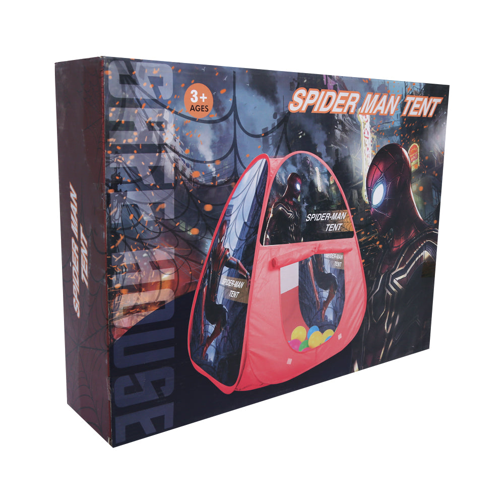 Kc04 Spiderman Tent With 50 Balls Ir (3+ Year)