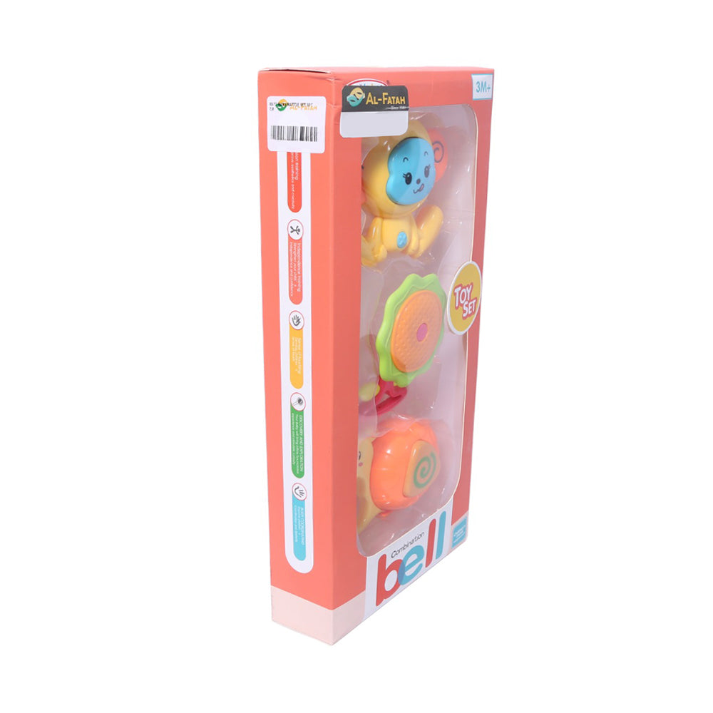 8377 Baby Rattle Set 3Pc Z.B
