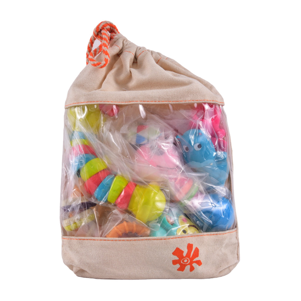 9993G GROW UP HAPPILY RATTLE SET IN BAG H.D