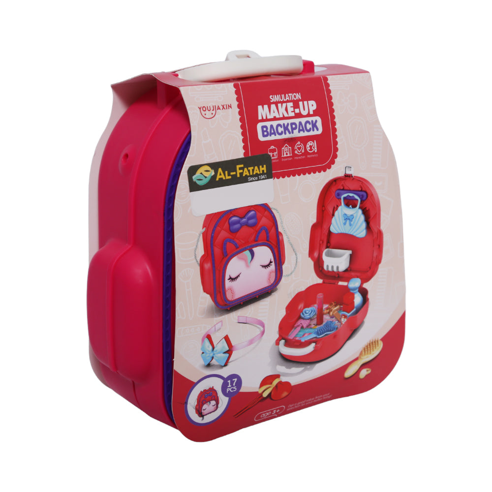 678-38A MAKEUP BACK PACK 17PCS H.D