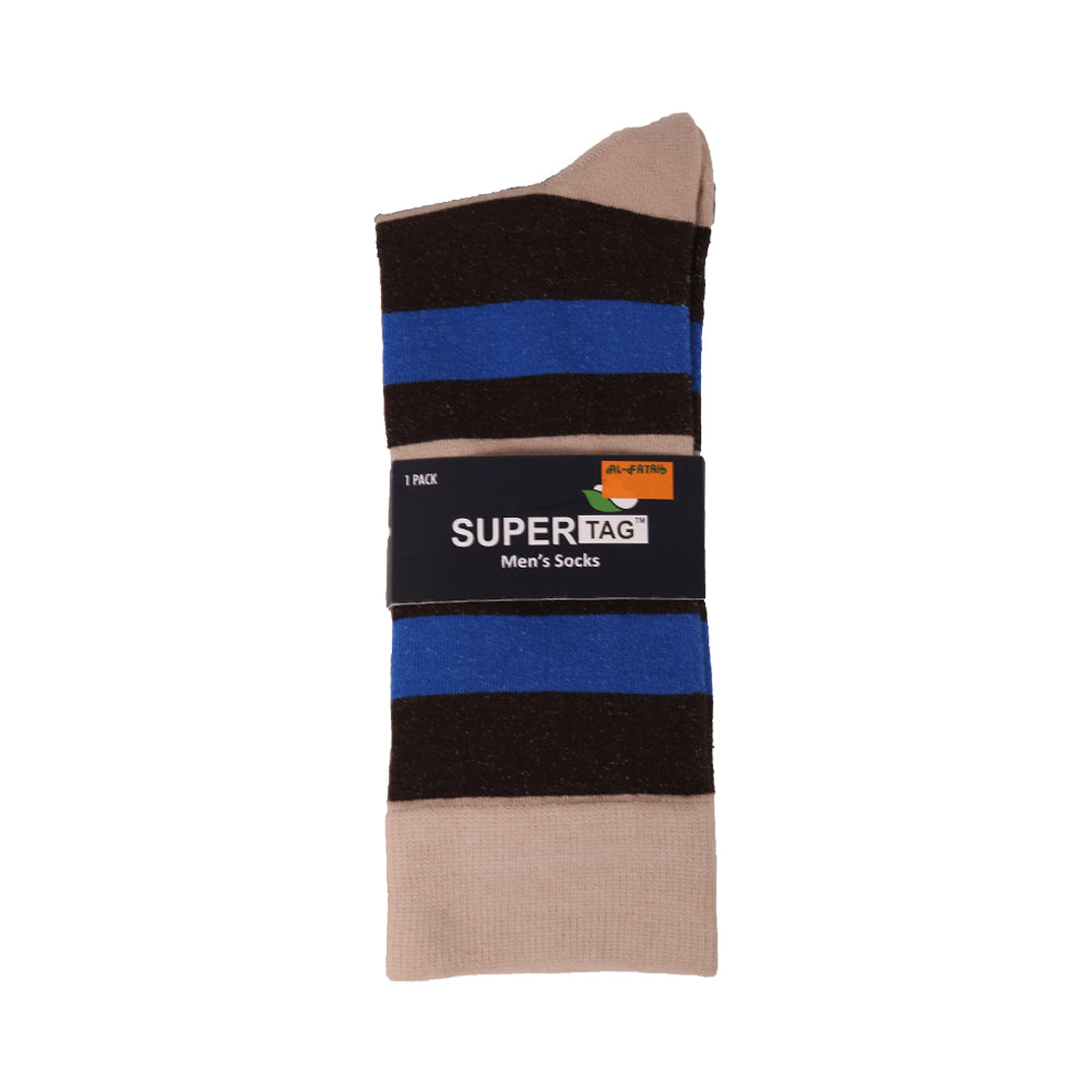 SUPER SOCKS STRIPE P1 (CAMEL)