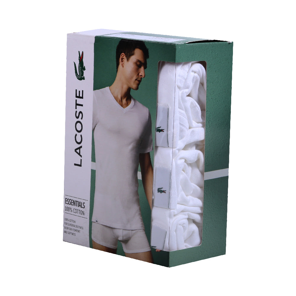 LAC V-NECK VEST P-3 TH-3374 WHT L (IR)