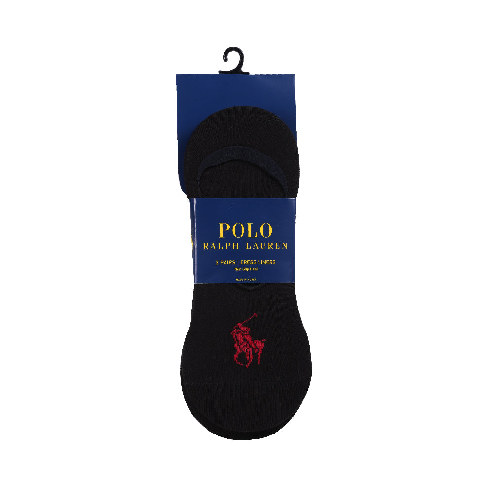 POLO LOAFER SOCKS P-3 8273PK BLK (IR)