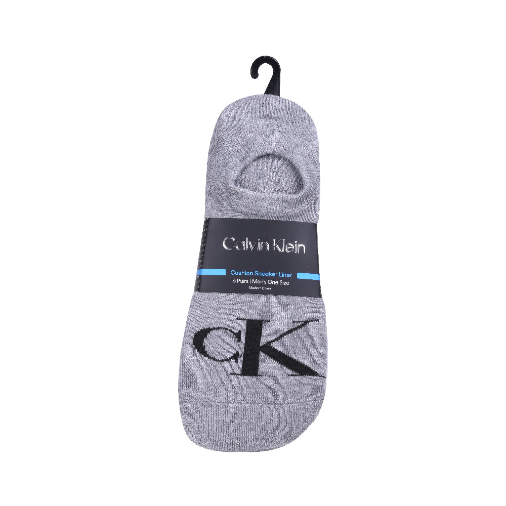 CK LOAFER SOCKS P-6 CVM211LN02003 HTR ASSO (IR)