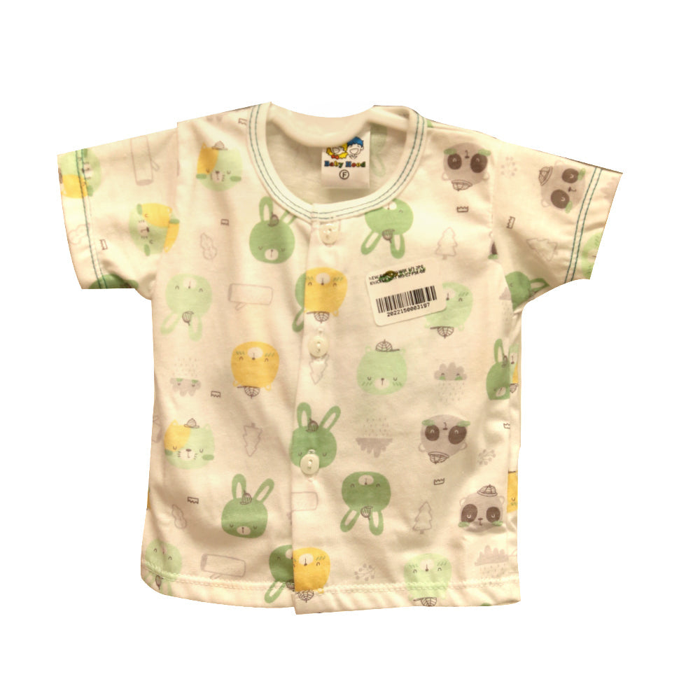 NEW BORN UNISEX S/S 2PC KNICKER SUIT MS-22 PSK-08