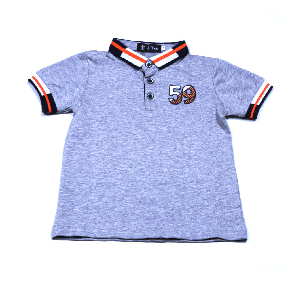 BOYS S/S POLO T.SHIRT 18-24M K220106 MS-22