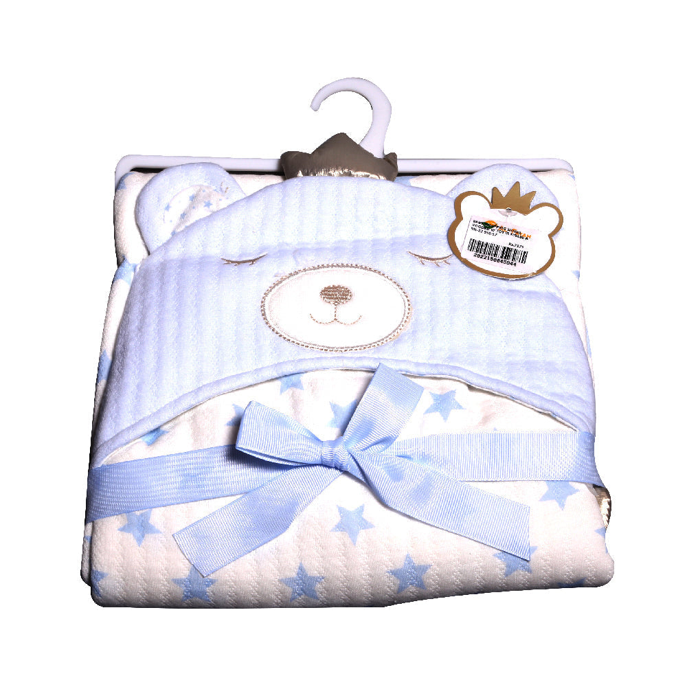 BABY WRAPPING SHAWL HOODED W TOY IR XYBL08-B MS-22 S56-57