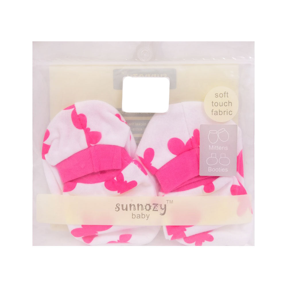 BABY MITTION & BOOTIES SET IR M-011-D MS-22 S-96
