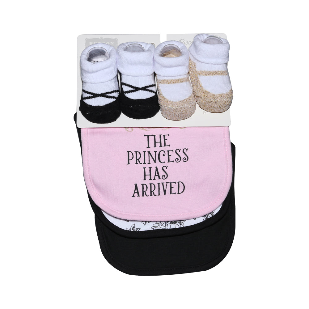 BABY BIB 3PC WITH 2 PAIR BOOTIES SET MW-22 CHI 17603