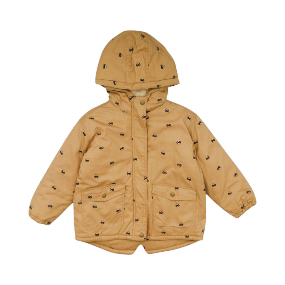 BOYS L/S JACKET QUILTED WITH HOOD MW-22 5-6 YEAR CHI 8066
