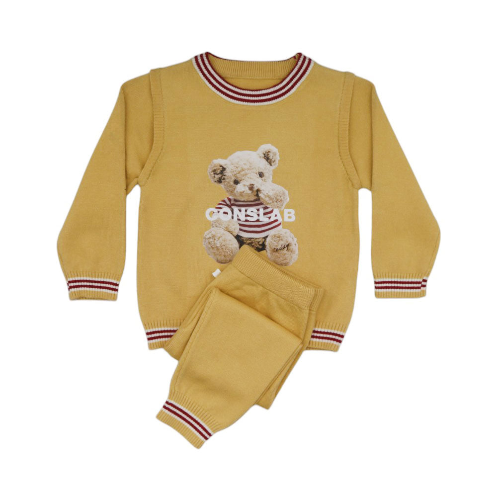 BOYS L/S 2PC PAJAMA SUIT MW-22 12-18M CHI TN-0262