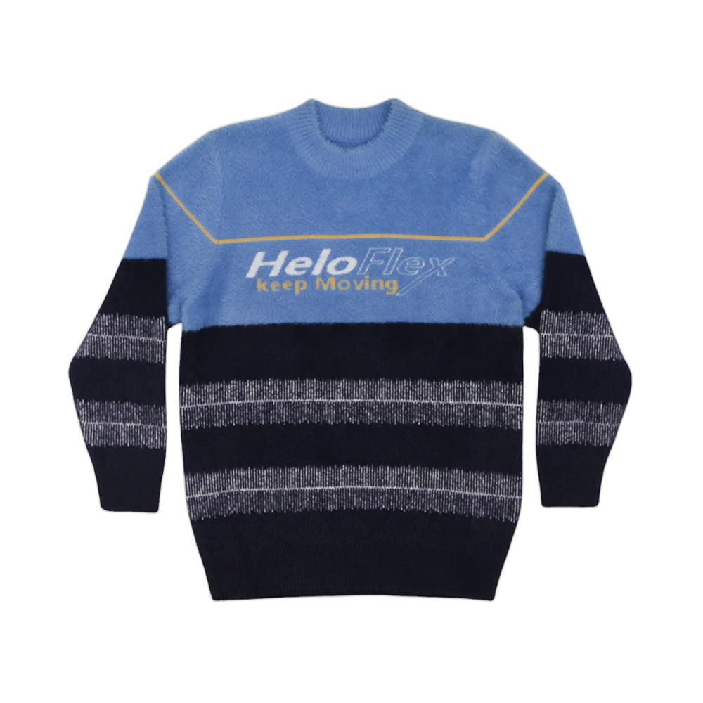 BOYS L/S ROUND NECK SWEATER MW-22 9-10 YEAR CHI TN-WH033