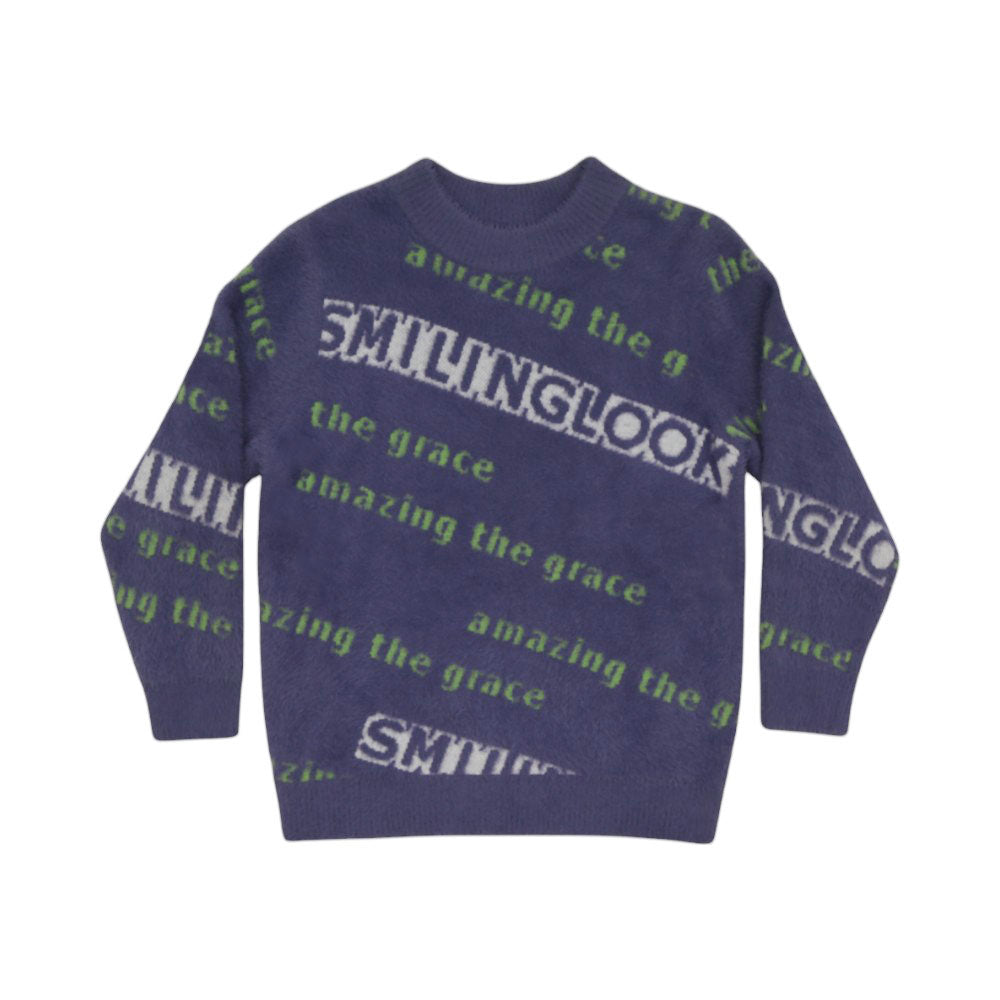 BOYS L/S ROUND NECK SWEATER MW-22 9-10 YEAR CHI TN-WH036