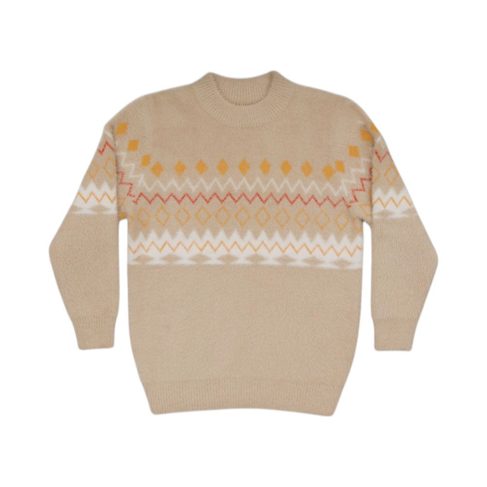 BOYS L/S ROUND NECK SWEATER MW-22 7-8 YEAR CHI TN-WH034