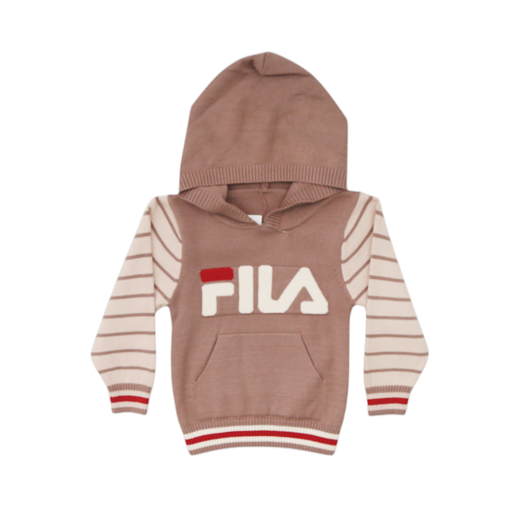 BOYS L/S SWEATER HOODED MW-22 12-18M CHI TN-E9002