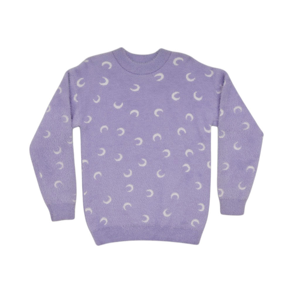 GIRLS L/S ROUND NECK SWEATER MW-22 10-11 YEAR CHI TN-614