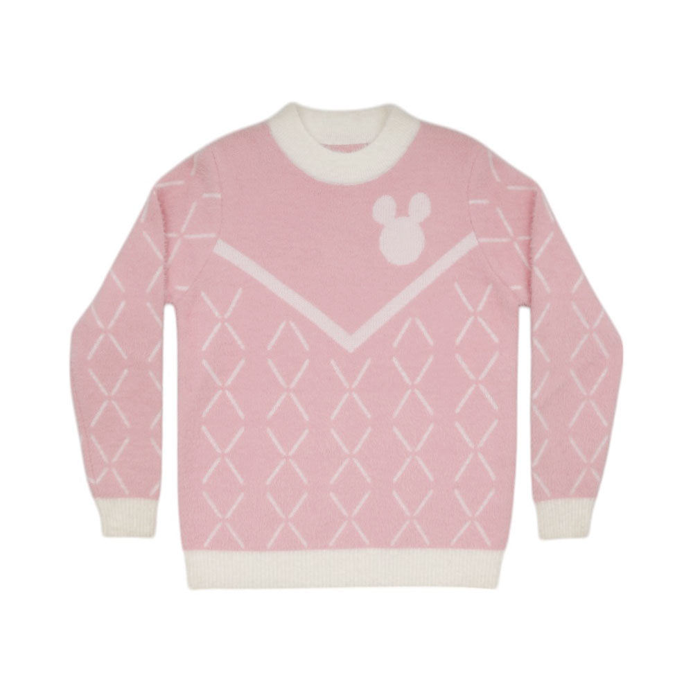 GIRLS L/S ROUND NECK SWEATER MW-22 11-12 YEAR CHI TN-8862