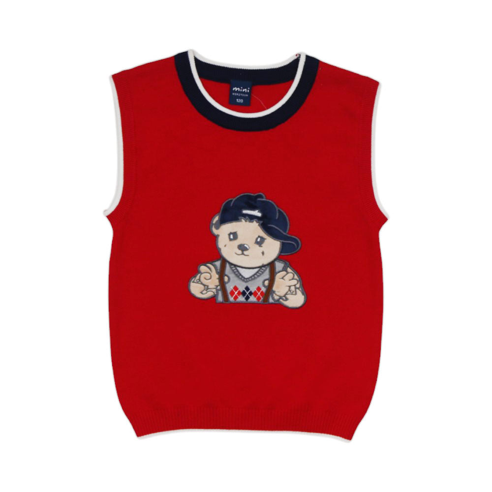 BOYS S/L ROUND NECK SWEATER MW-22 4-5 YEAR CHI 822506