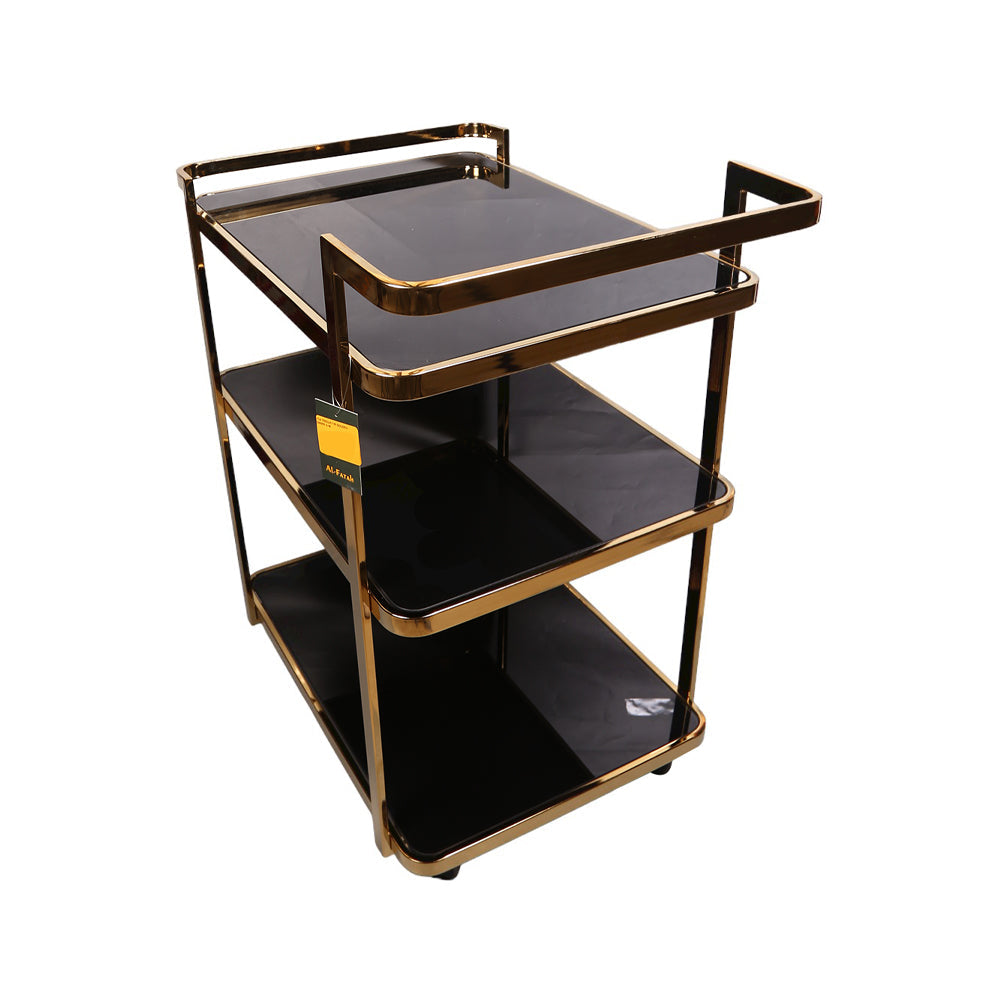 Tea Trolley Ir Golden D6009 A+B