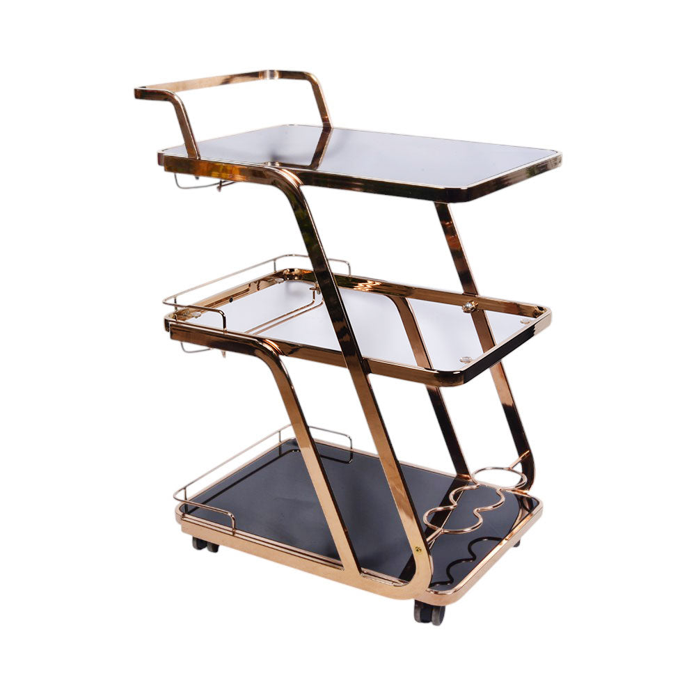 TEA TROLLEY IR ROSE GOLD D227 A+B+C