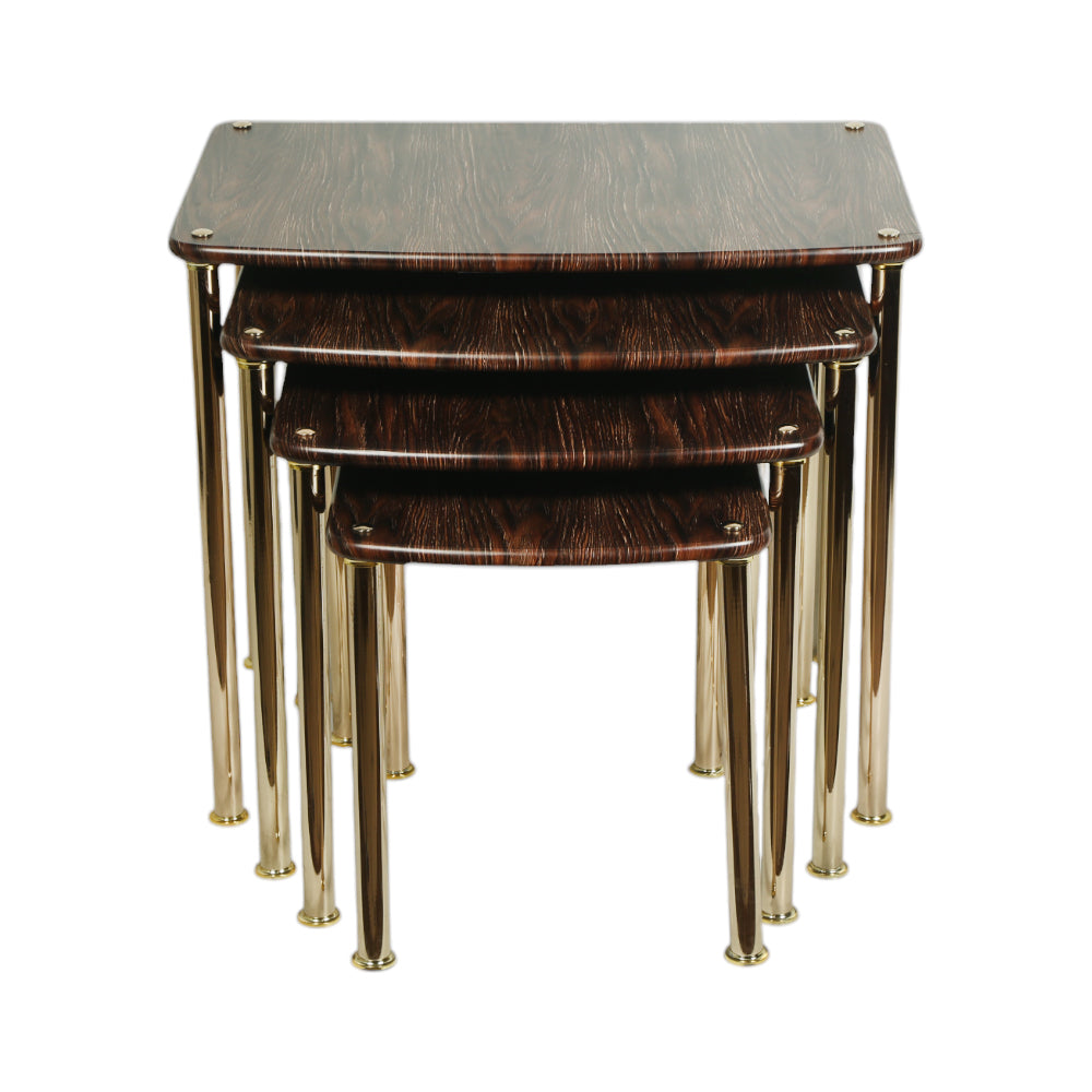 TEABLE SET 4PC TIGER GOLD