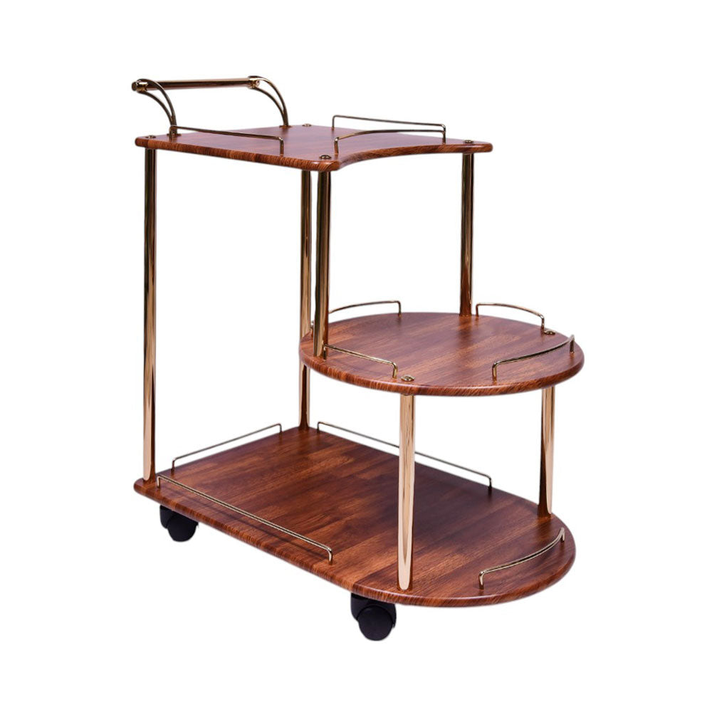 BAGGI TEA TROLLEY MASA GOLDEN