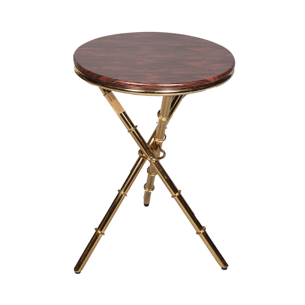 Round Table Golden Italian Style Tiger