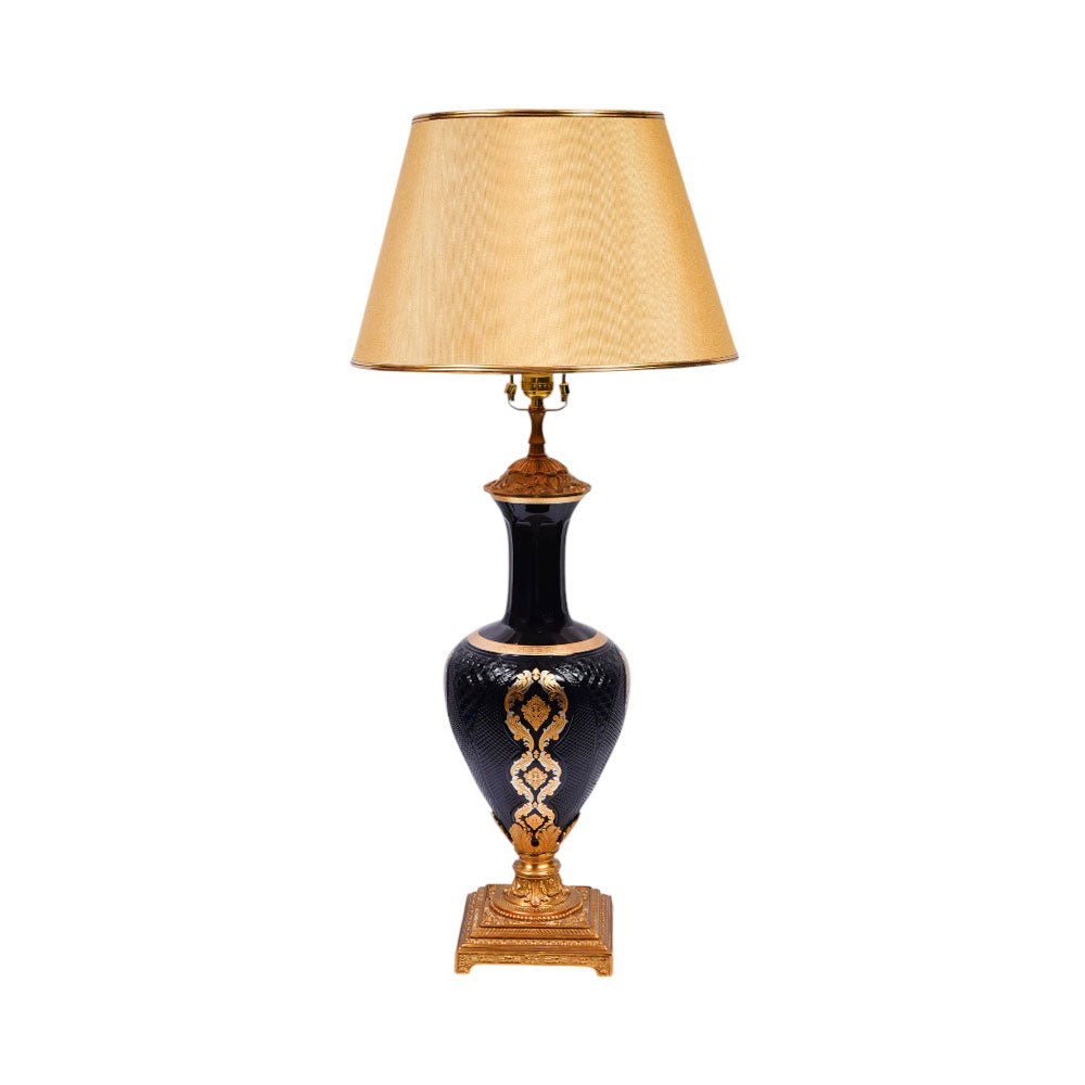 LAMP CRYSTAL BRASS IR H-L019-W JSB18A-BLACK