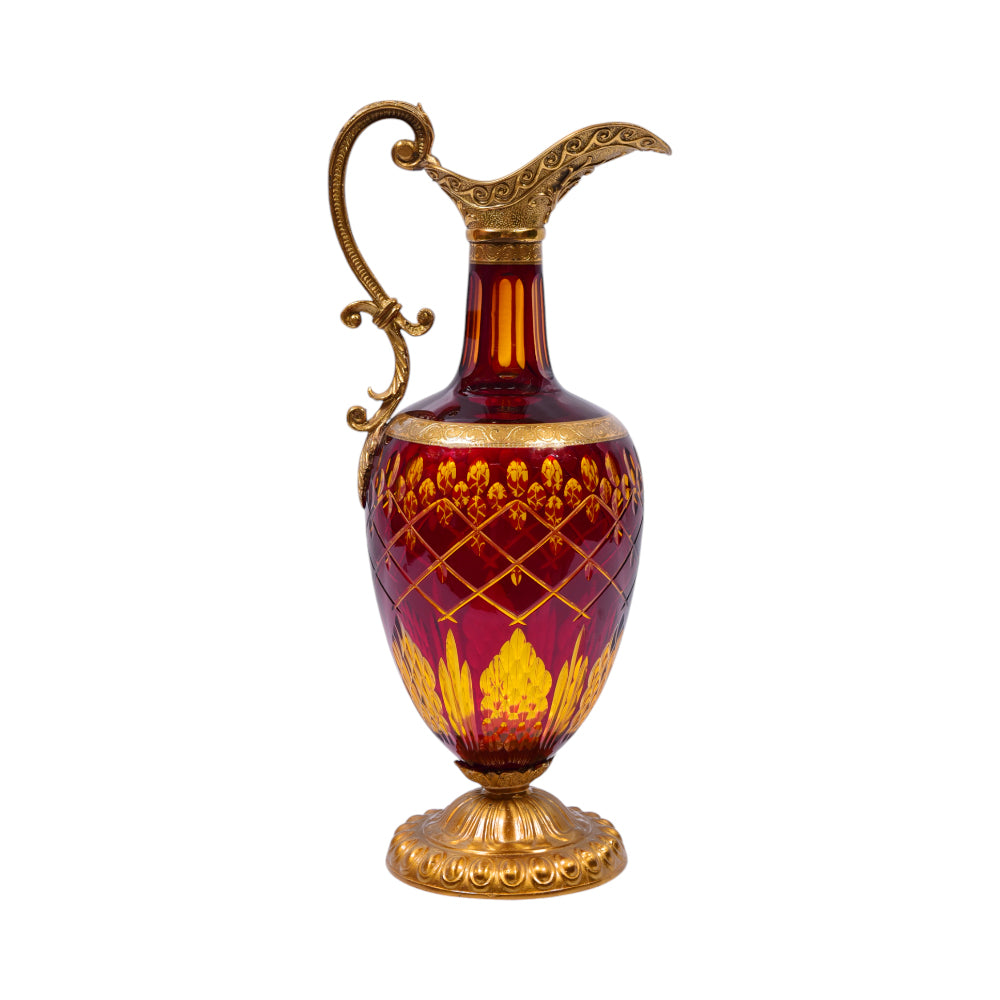 VASE CRYSTAL BRASS IR XT-101 JSB06-C59-1