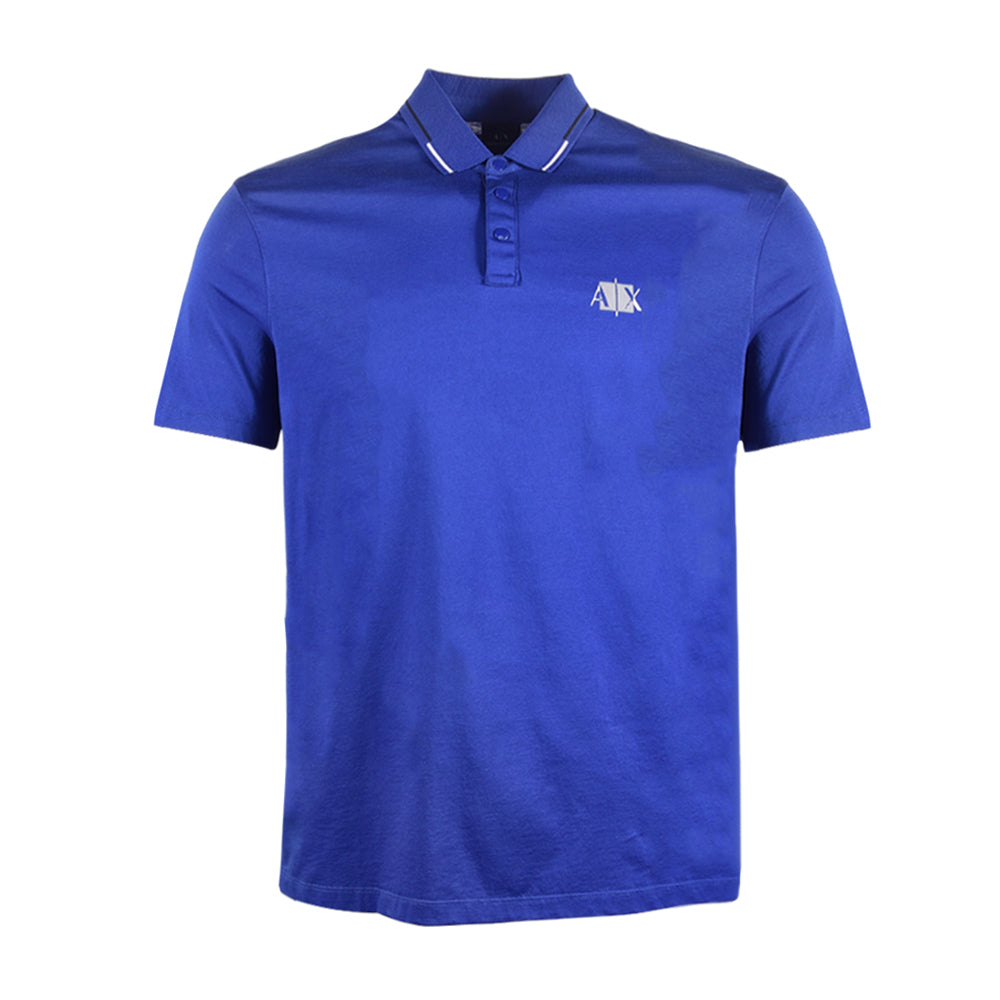 AIX MEN S/S POLO SHIRT 6KZFHAZJ9AZ R.BLU M (IR)