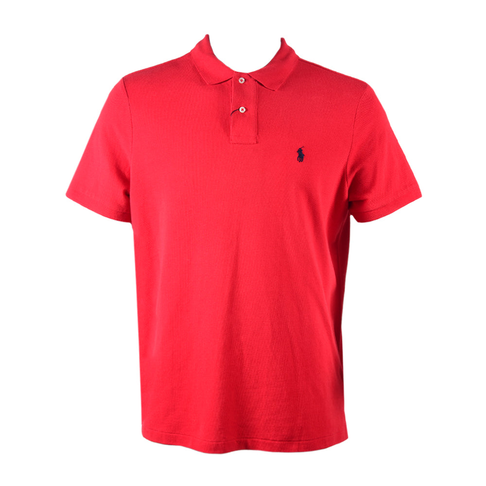 RL MEN S/S SP POLO SHIRT 997003 RED L (IR)