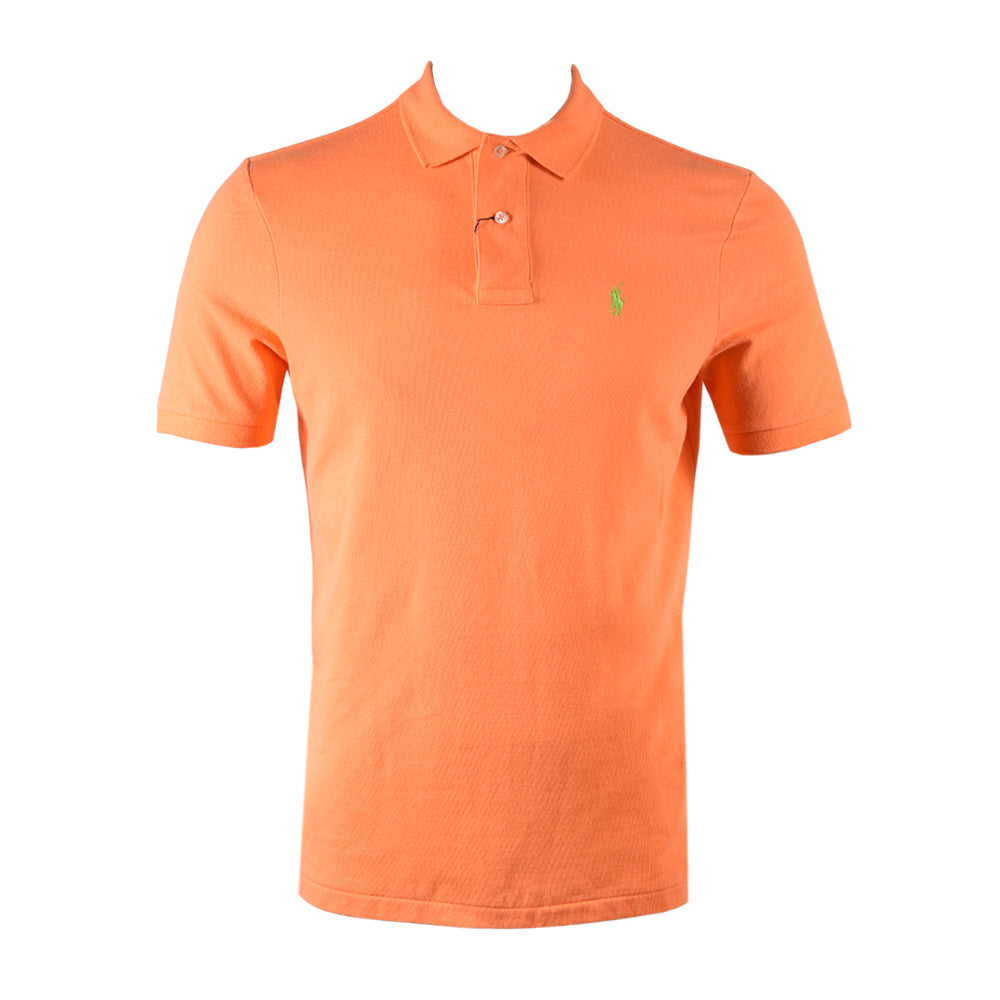 RL MEN S/S SP POLO 735023 ORNG S (IR)