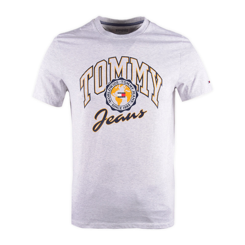 TH MEN S/S R-NECK SHIRT 78J8177-050 GRY S (IR)