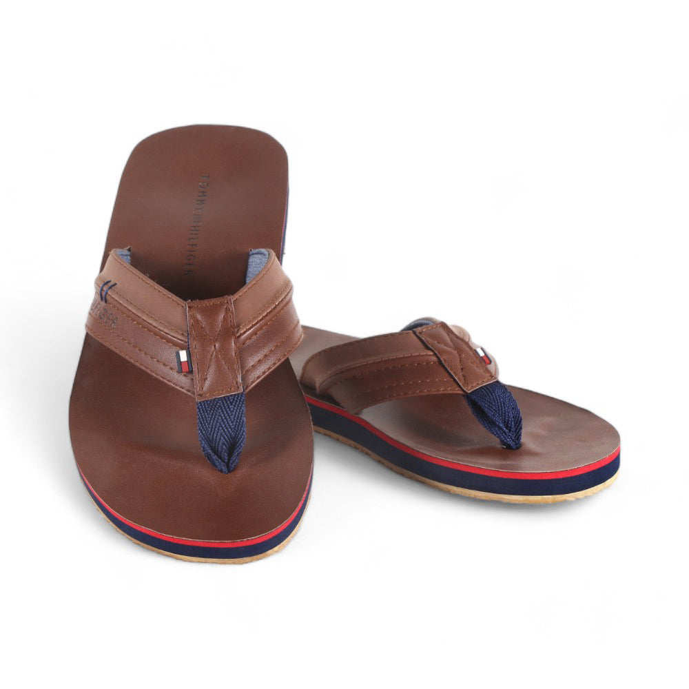 TH MEN SLIPPER DROLO BRN 7 (IR)