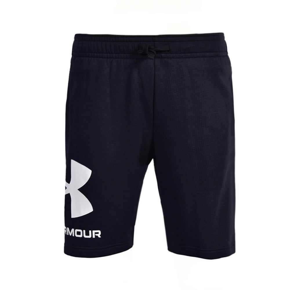 UA MEN FLEECE SHORTS 1357118-001 BLK S (IR)