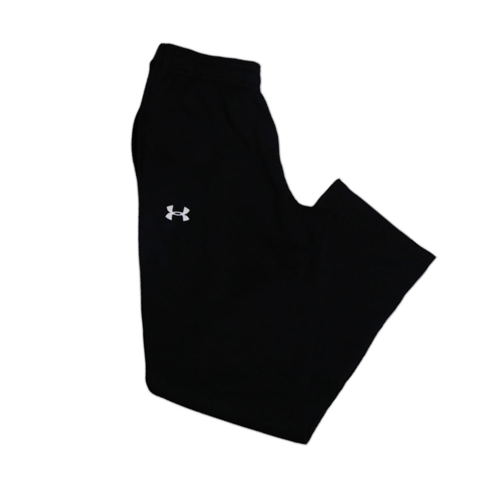 UA MEN SWEAT TROUSER 1300124-001 BLK M (IR)